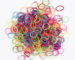 Scunci Poly Hair Bands Multi Color 500 Pieces #70051 - £8.41 GBP