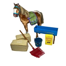 American Girl Doll Horse Accessories Rising Star Stables Trough Hay - £38.95 GBP