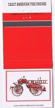 Matchbook Cover Early American Fire Engines B - £0.53 GBP