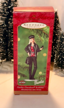 2000 Harley Davidson Barbie Halmark Keepsake Ornament Mattel Vintage - $14.84