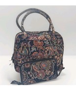 Vera Bradley Kensington Shoulder Bag Purse Fall Brown Paisley W Wallet  - $510.34 MXN