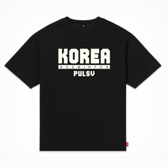 PULSV 2025 Unisex Korea Badminton T-Shirts Sports Tee Casual Top OverFit NWT Item image 9