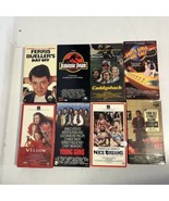 1980s VHS Classic Movies Lot. Willow, Ferris buckler, Jurassic park cadd... - £12.26 GBP
