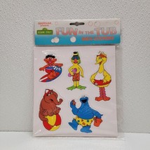 Vintage Applause Sesame Street Fun In The Tub Reusable Bath Stickers - New!  - £35.49 GBP