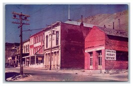 Comstock Assay Office Street View Virginia City Nevada UNP Chrome Postcard Q19 - £5.53 GBP