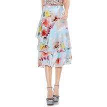 NWT Womens Size 4 or 6 Nordstrom Vince Camuto Faded Blooms Tiered Ruffle... - £23.44 GBP