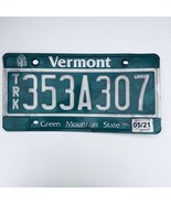 2021 United States Vermont Green Mountain Truck License Plate TRK 353A307 - $27.14 CAD