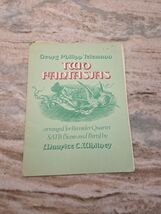 george philipp telemann two fantasias arraged for recorder quartet Whitney - $166.16 MXN