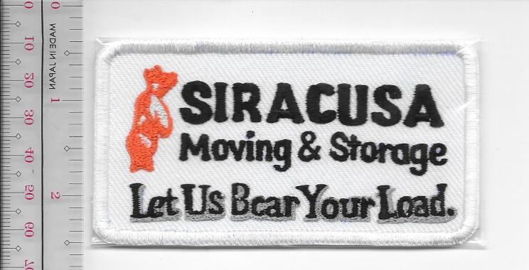 Vintage Trucking &amp; Van Lines Connecticut Siracusa Moving &amp; Storage New B... - $9.99