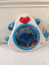 Baby Einstein Sea Dreams Crib Soother Neptune Turtle Musical Lights triangle - $52.00