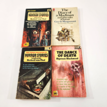 Pan Books Lot of 4 Books Horror Stories Dance of Death Diary of a Madman - £37.88 GBP