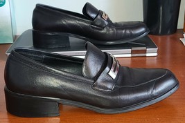 CROFT &amp; BARROW Men&#39;s Size 7.5 M Dress Shoes Loafers Oxford Black - $18.99