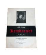 The Young Rembrandt &amp; His Times 1958 Art Exhibition Book John Herron Mus... - £37.48 GBP