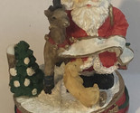 Santa Claus Reindeer Christmas Tree Christmas Decoration - £7.09 GBP