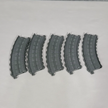 5 Thomas &amp; Friends TrackMaster Replacement Part Track Curved Piece CS Gray - £8.04 GBP