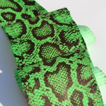 Burmese Python Print Genuine Cobra SNAKESKIN SNAKE SKIN Leather Wax Hide - $16.55+