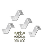 TEKTRUM 2.125&quot; TALL Z BRACKET SOLAR FLUSH MOUNT KIT FOR SOLAR PANELS- SE... - $18.95
