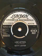 Ketty Lester - Love Letters (Uk 1962 7&quot; Vinyl Single) - £13.47 GBP