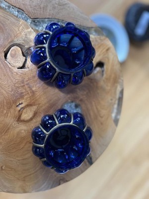 ON VACATION Vintage Hand Blown Glass Lanterns Item image 3