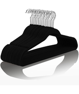 Premium Velvet Hangers (50 Pack) Heavyduty - Non Slip Felt Hangers - Vel... - $52.83 CAD