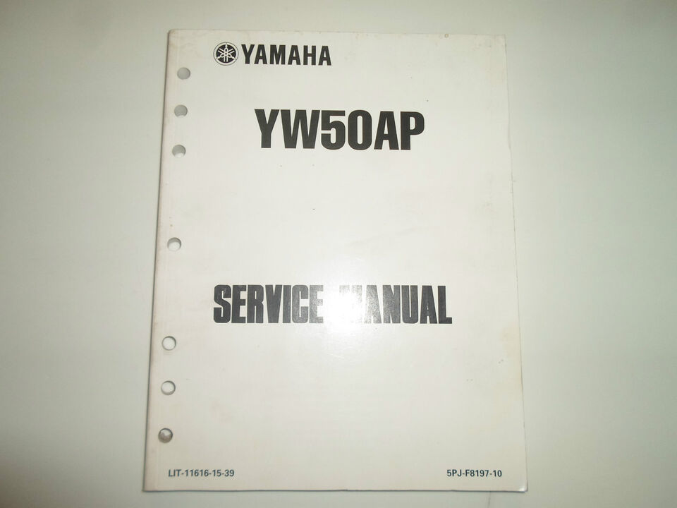 2002 Yamaha YW50AP Service Réparation Atelier Manuel Usine OEM Book 02 Dealrship - £29.16 GBP