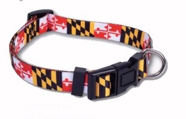 Maryland Flag Dog Collar  NEW Fast Free Ship - £13.49 GBP