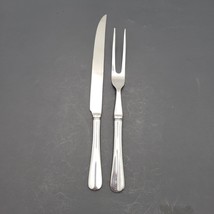Wallace Carving set KNIFE AND MEAT FORK 18/10 Stainless Steel VTG - $46.39 CAD