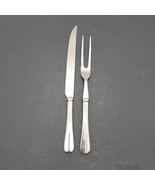 Wallace Carving set KNIFE AND MEAT FORK 18/10 Stainless Steel VTG - $46.39 CAD
