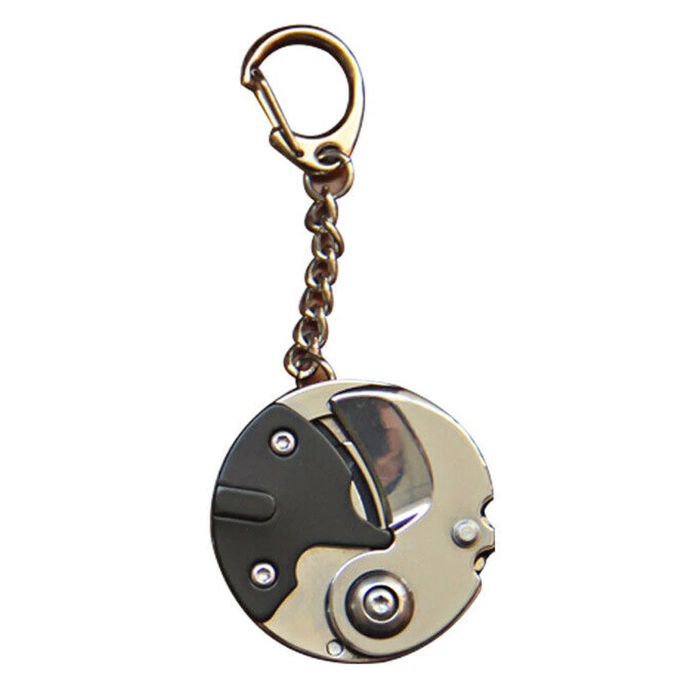 Outdoor Foldable Multifunctional Keychain Pocket Portable Screwdriver Coin Screw - £9.59 GBP