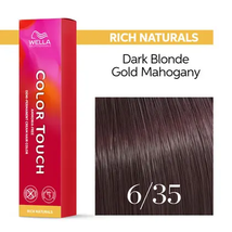 Wella Professionals Color Touch Hair Color - 6/35 Dark Blonde/Gold Mahogany