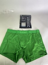 2xist Sexy Sliq Ultra Low Rise Trunk Boxer Irish Jig Green Mens Size M - £24.75 GBP