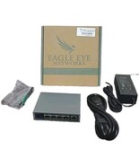 EAGLE EYE NETWORKS EN-SW05m-001   4 PORT Managed PoE+ Switch w Power Sup... - $888.49 MXN