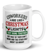 Funny Co Worker Christmas Coffee Tea Mug Office Humor - £13.76 GBP