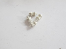 LIONEL POST-WAR PART- 4 ORIGINAL WHITE GG-1 PANTOGRAPH INSULATORS- LN -SR59 - $5.22