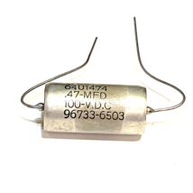 WEST-CAP .47-MFD 100V 64U1474 AXIAL CAPACITOR 96733-6503 - $0.68