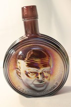 Dwight D Eisenhower Carnival Glass Bottle/vase 1st Edition Wheaton N.J - $5.95
