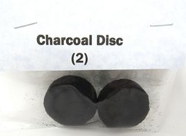 2 Charcoal Discs Burn Incense Fragrance Meditation Ceremony Purification... - $9.89