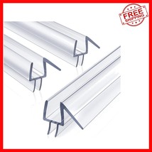 3Pack 3/8&quot; x 39&quot; Transparent Shower Door Seal - Waterproof &amp; Easy Install - $36.85