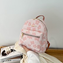 Ladies Bag Backpack Leather Small School Print Pouch  Multi-function Mini Backpa - £51.47 GBP