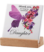 Butterfly Decorative Plaque Gift for Daughters or Office Table Desk Display - $10.77