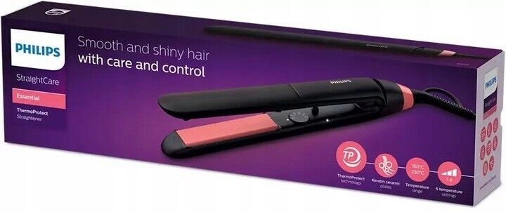 Philips BHS376/00 Hair Straightener ThermoProtect Keratin Smooth and Shiny Hair - $121.30