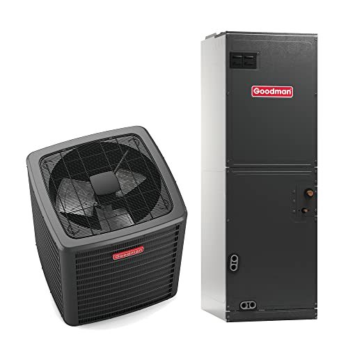 Goodman 2 Ton 14.5 SEER2 Air Conditioning System (9-Speed Motor) - Free Thermost Item image 2