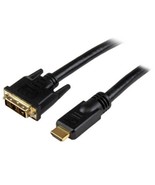  NIP StarTech.com HDDVIMM25 25-Feet Black M/M HDMI to DVI-D Cable - £15.91 GBP