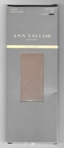 Ann Taylor Hosiery Sheer Knee Highs Tan One Size Package of 2 Pair - £7.54 GBP