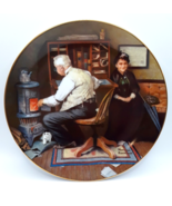 Keeping Company Norman Rockwell Plate - Bradford Exchange 1989 Plate #7426A - £10.38 GBP