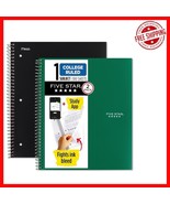 Five Star 1-Subject Notebook Set with Study App, Ink Bleed Resistant, 10... - $32.66