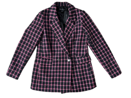 Rachel Zoe Tweed Blazer Jacket Pink ( S ) - £77.75 GBP