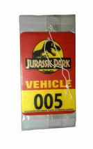 Jurassic Park Pass Prop Vehicle ID Car Air Freshener Promo Limited Edition - £7.55 GBP