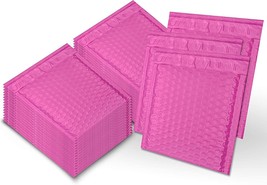 8.5 x 11 Pink Poly Bubble Padded Shipping Mailers Self Seal Envelopes 300 Pack - £107.83 GBP