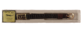 8mm Lizard Hadley Brown Watch Band NOS - $9.99